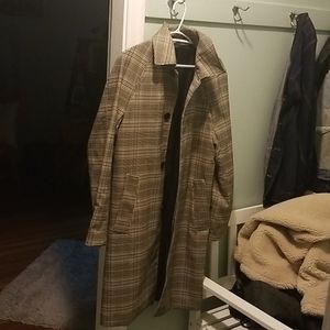 Wool trenchcoat
